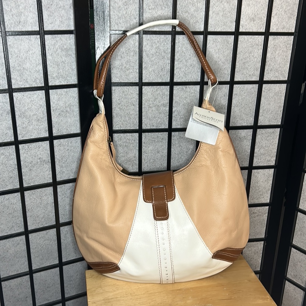Vintage Leather Bag From the Allison Scott Collection for Stone Mountain NWT